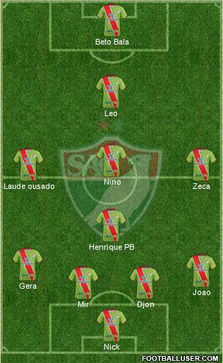 Salgueiro AC Formation 2013