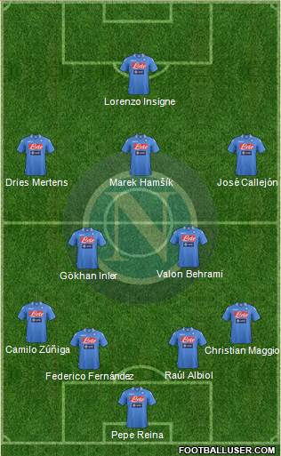 Napoli Formation 2013