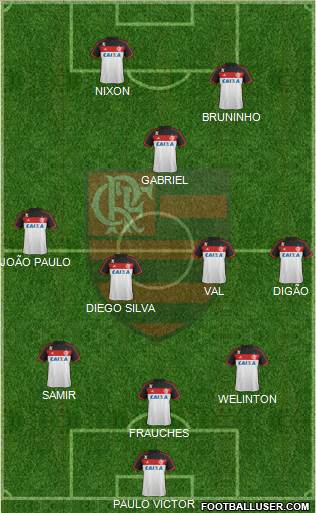 CR Flamengo Formation 2013