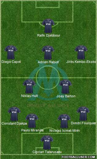 Olympique de Marseille Formation 2013
