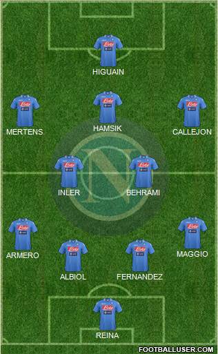 Napoli Formation 2013