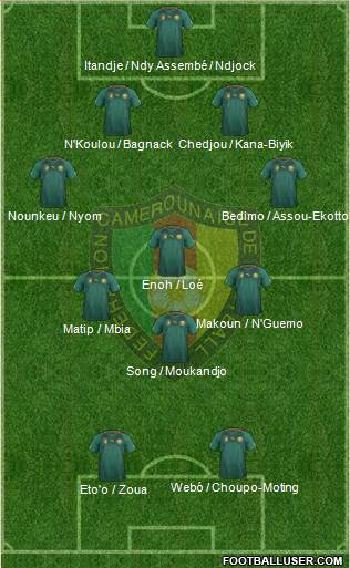 Cameroon Formation 2013