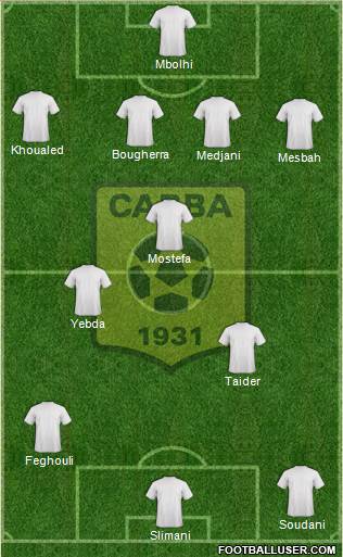 Chabab Ahly Bordj Bou Arréridj Formation 2013