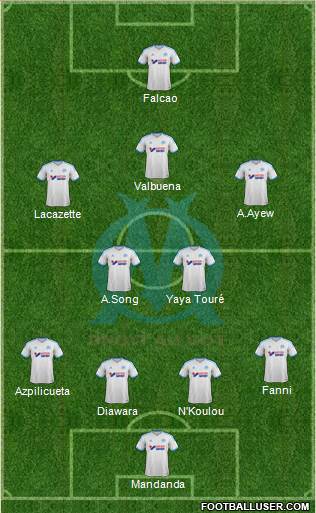 Olympique de Marseille Formation 2013