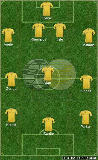 South Africa Formation 2013