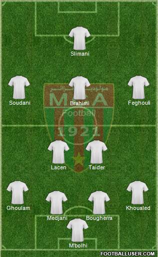Mouloudia Club d'Alger Formation 2013