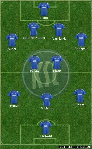 Karlsruher SC Formation 2013