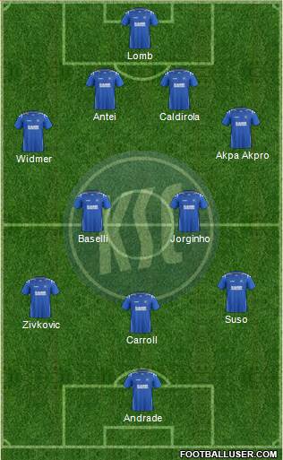 Karlsruher SC Formation 2013