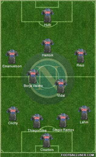 Napoli Formation 2013