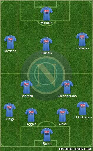Napoli Formation 2013