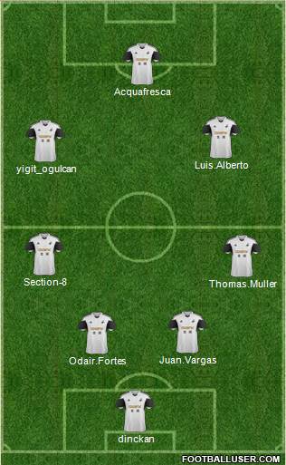 Swansea City Formation 2013