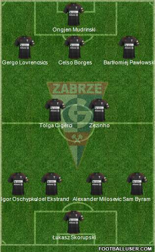 Gornik Zabrze Formation 2013