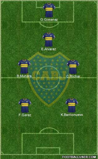 Boca Juniors Formation 2013