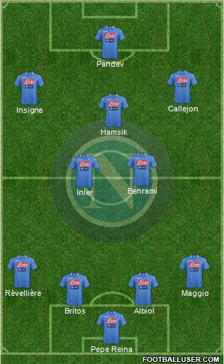 Napoli Formation 2013