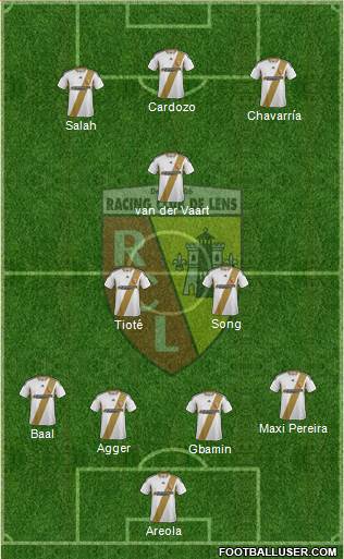Racing Club de Lens Formation 2013