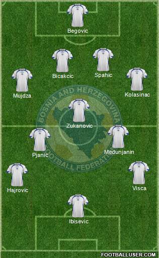 Bosnia and Herzegovina Formation 2013