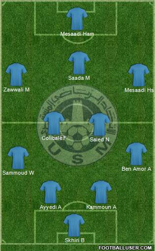 Union Sportive Monastirienne Formation 2013
