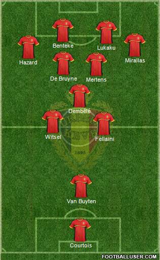 Belgium Formation 2013