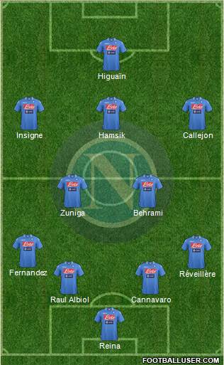 Napoli Formation 2013