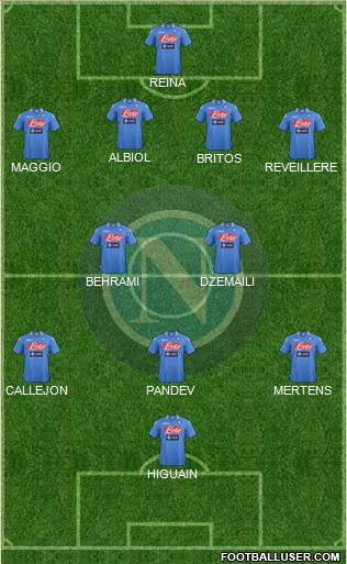 Napoli Formation 2013
