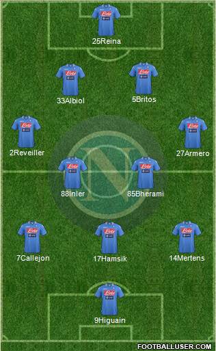 Napoli Formation 2013