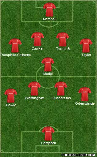 Cardiff City Formation 2013