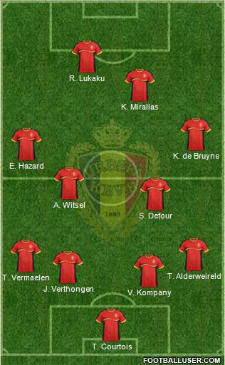 Belgium Formation 2013