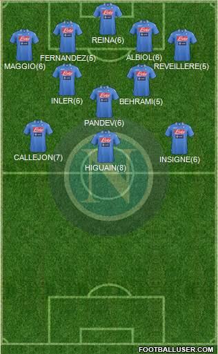 Napoli Formation 2013