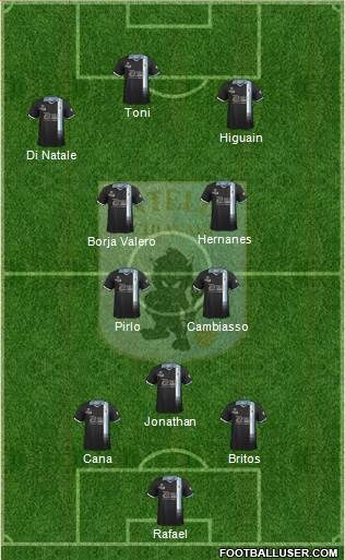 Virtus Entella Formation 2013