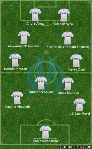 Olympique de Marseille Formation 2013