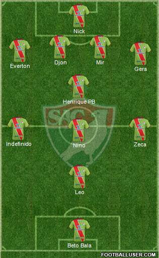 Salgueiro AC Formation 2013