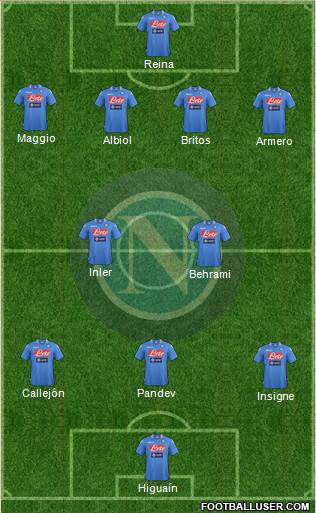 Napoli Formation 2013