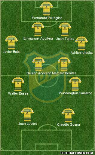 Defensa y Justicia Formation 2013