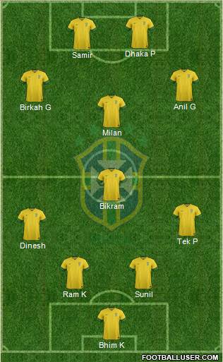 Brazil Formation 2013