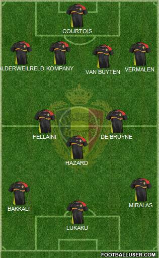 Belgium Formation 2013