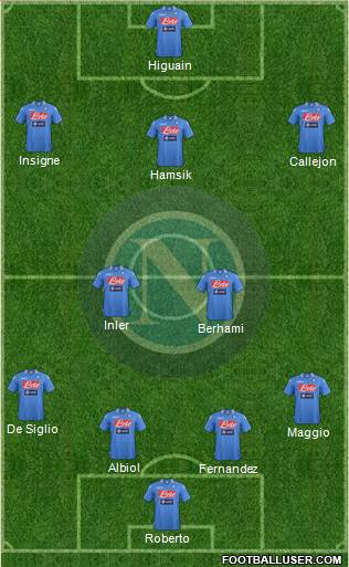 Napoli Formation 2013