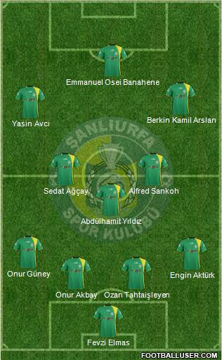 Sanliurfaspor Formation 2013