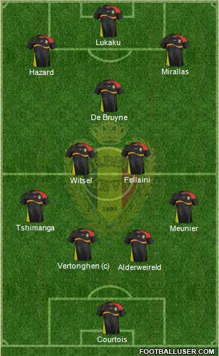 Belgium Formation 2013