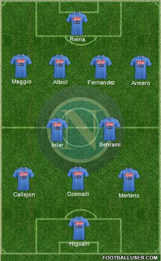 Napoli Formation 2013