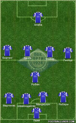 Sportist (Svoge) Formation 2013