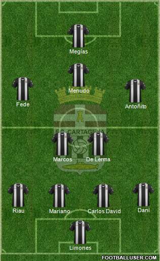 F.C. Cartagena Formation 2013