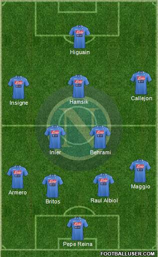 Napoli Formation 2013