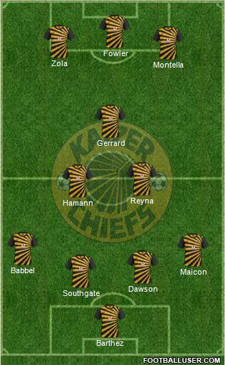 Kaizer Chiefs Formation 2013