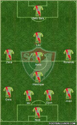 Salgueiro AC Formation 2013