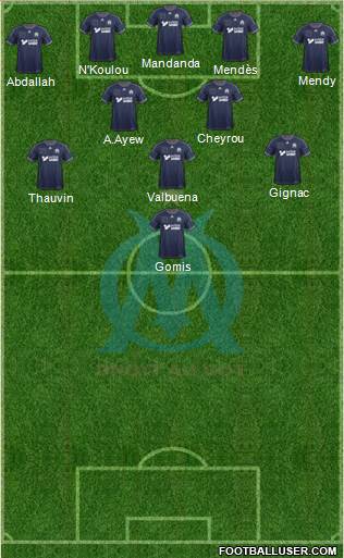 Olympique de Marseille Formation 2013