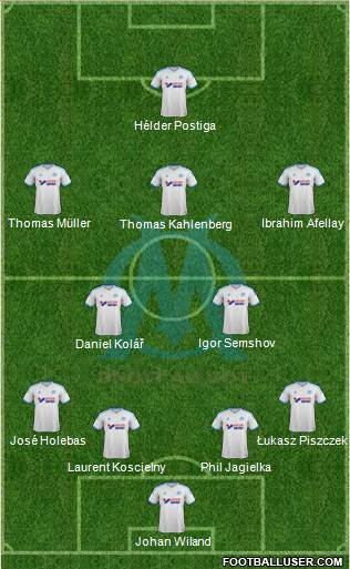 Olympique de Marseille Formation 2013