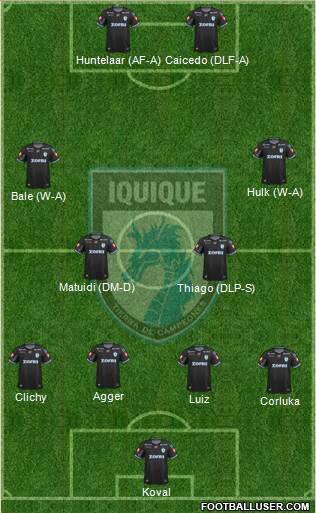 CD Municipal Iquique S.A.D.P. Formation 2013