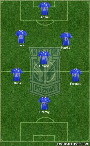 Lech Poznan Formation 2013