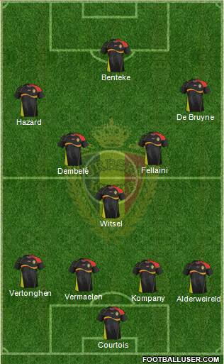 Belgium Formation 2013