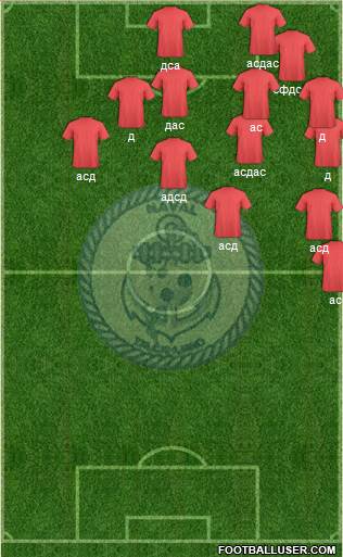 CD Naval de Talcahuano Formation 2013